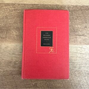 Vintage 1950s Six Modern American Plays Allen Gates Halline Hardcover 1951